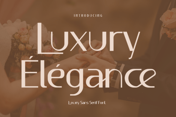 Luxury Élégance Font for Crafters